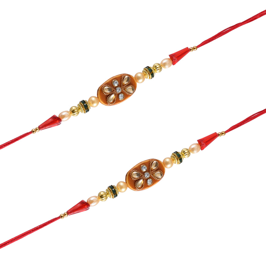 Oval Rakhi For Brother