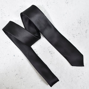 Amelia Black Formal Tie For Men