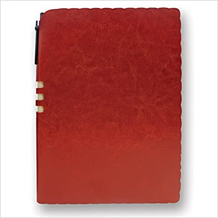 Brown Notebook diary with Cut-Design Cover