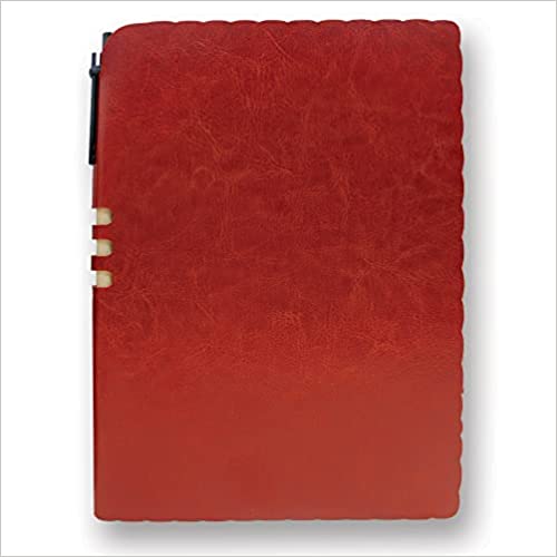 Brown Notebook diary with Cut-Design Cover