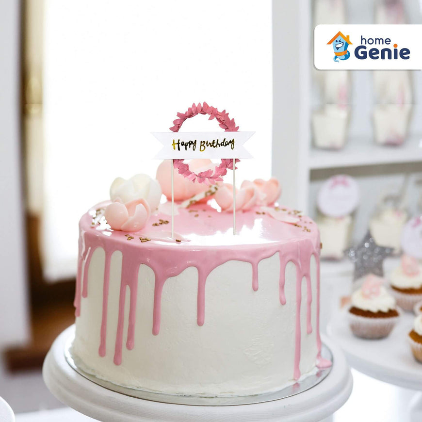 Home Genie Cake Topper