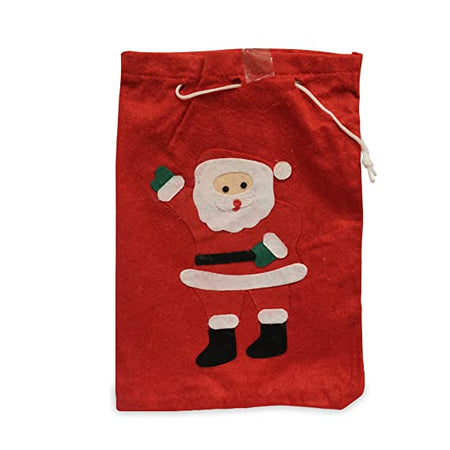 Christmas Santa Bag | Christmas Drawstring Bag