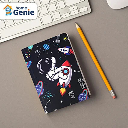 Home Genie Astronaut Print Notebook