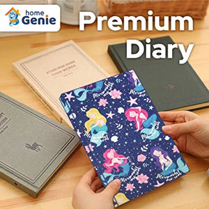 Home Genie Mermaid Print Notebook Diary