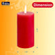 Buy Rose Fragrance Scented Pillar Candle