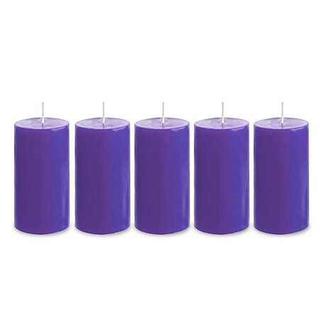Lavender Fragrance Scented Pillar Candle