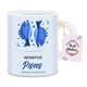 Home Genie Zodiac Mugs Printed Ceramic Coffee Mug