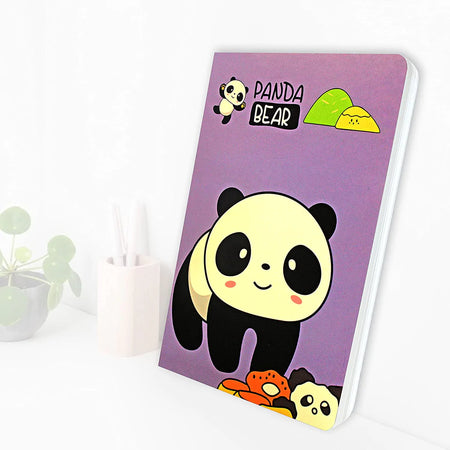 Home Genie Big Panda Print Notebook Diary