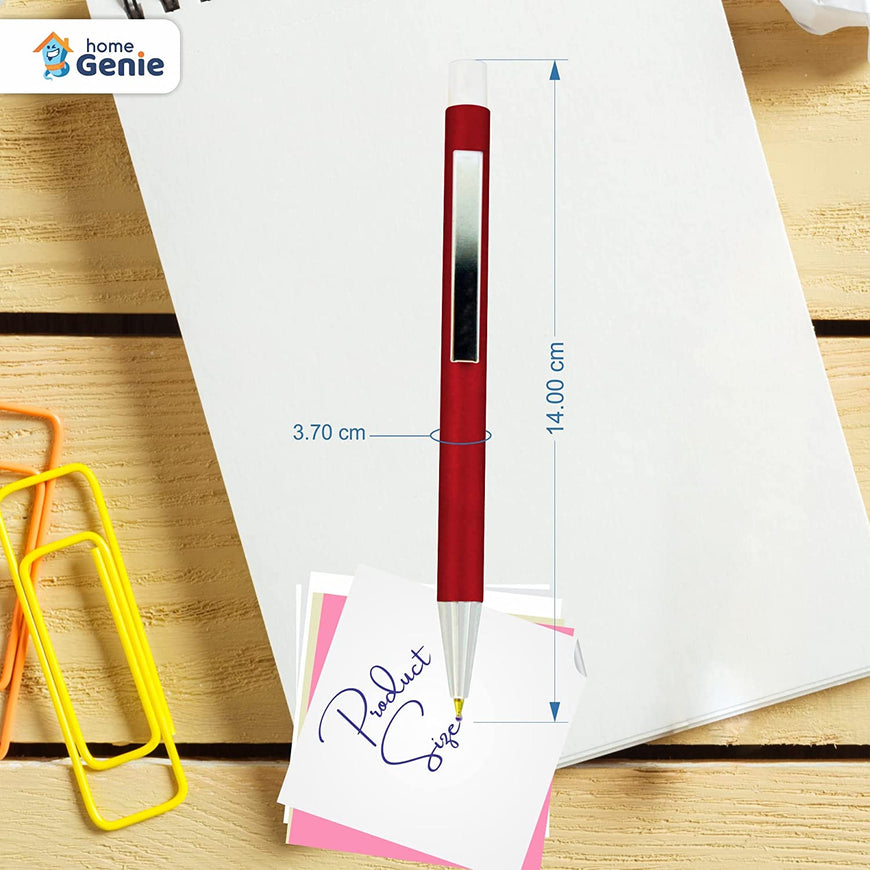 Home Genie Oliver Ball Pen | Smooth Fast Writing Ball Pens