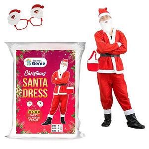 Velvet Fabric Santa Claus Costume