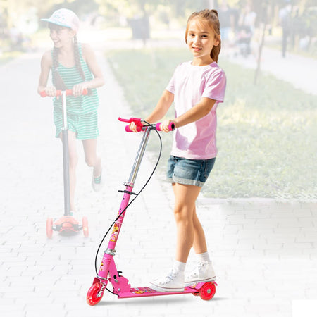 Road Runner Scooter for Kids of 3 to 14 Years Age - Pink