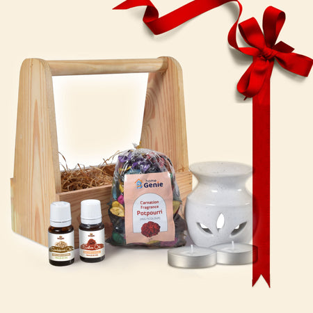 Shoprythm Gifts,Aromatherapy Combo Sandalwood and Saffron Oil Gift Combo Kit